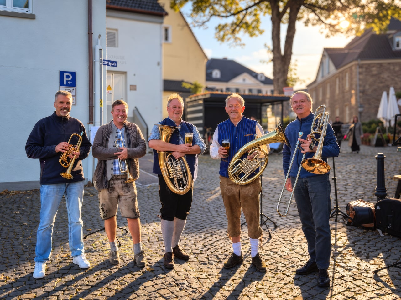 Die Herdecker Haderlumpen beim Fassanstich