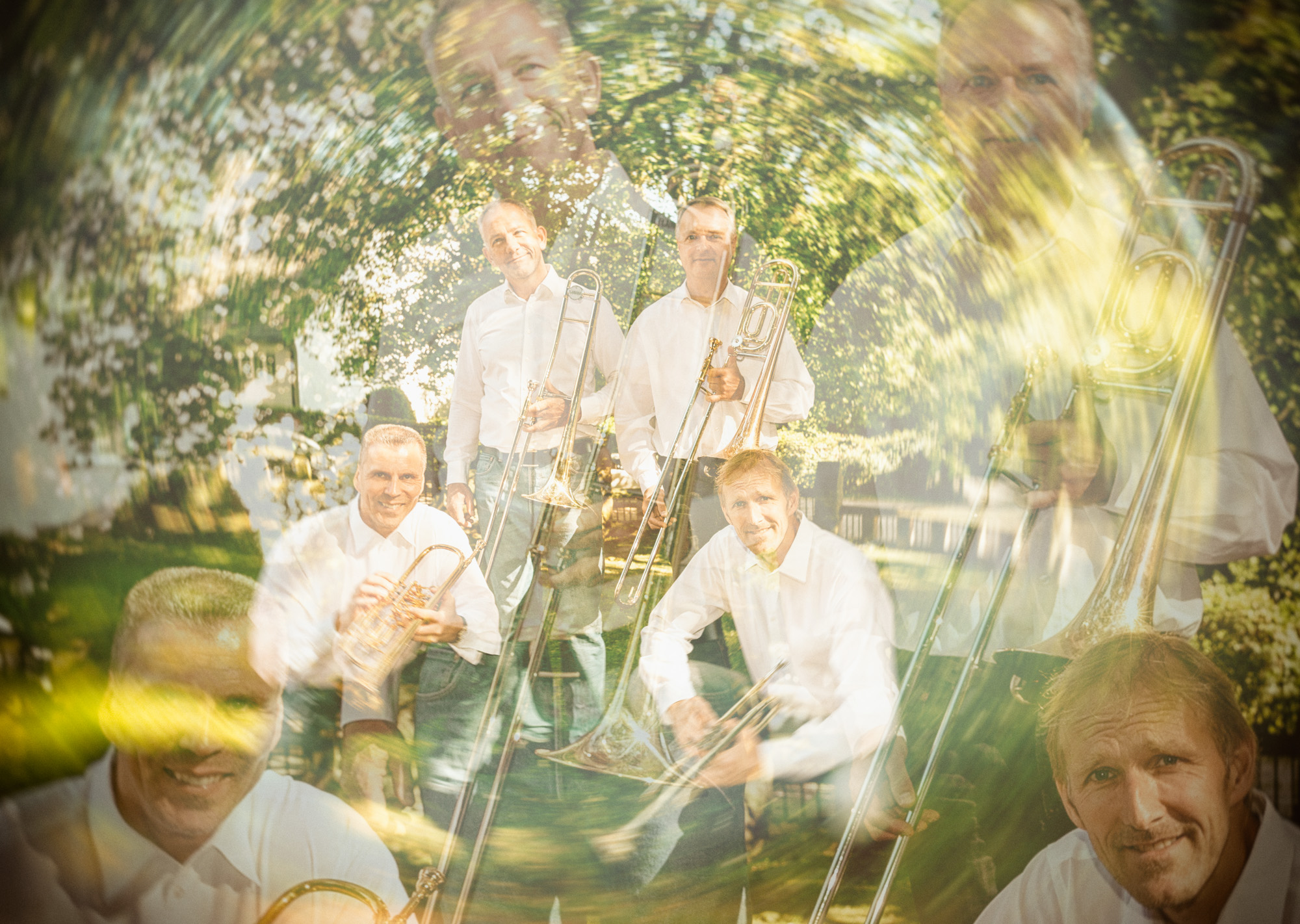 Gruppenaufnahme von Sound of Brass